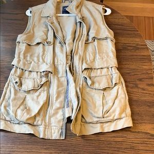 Tan vest